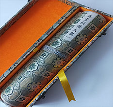 十堰书画装裱案例